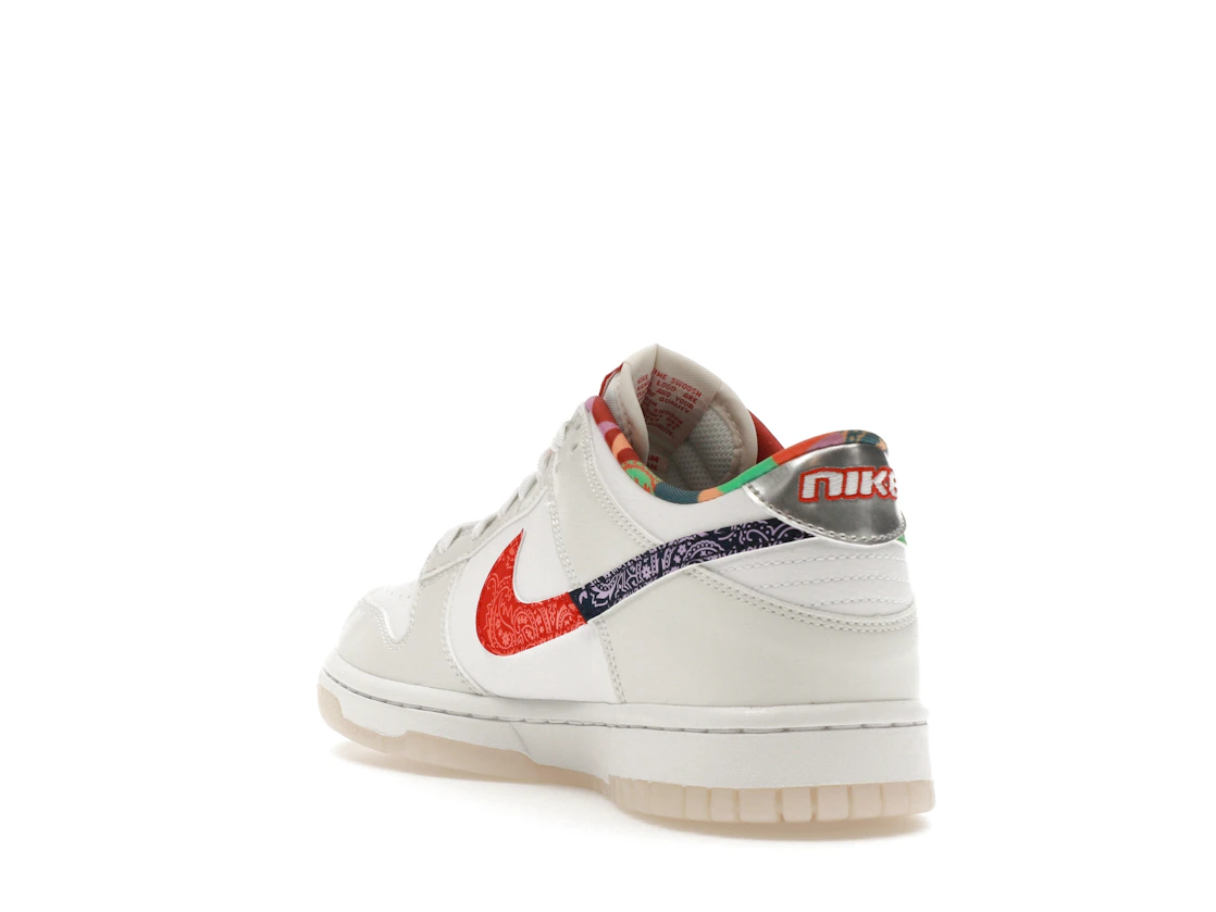 Nike Dunk Low White Multi-Color Paisley (GS)