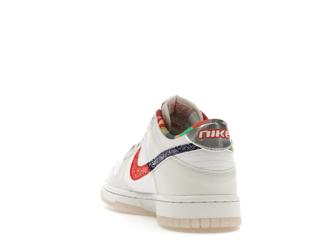 Nike Dunk Low White Multi-Color Paisley (GS)