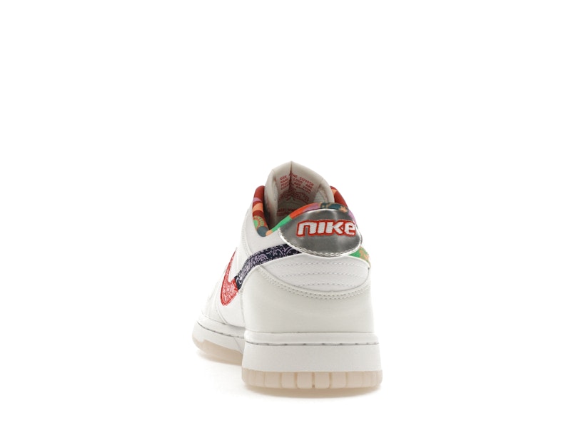 Nike Dunk Low White Multi-Color Paisley (GS)