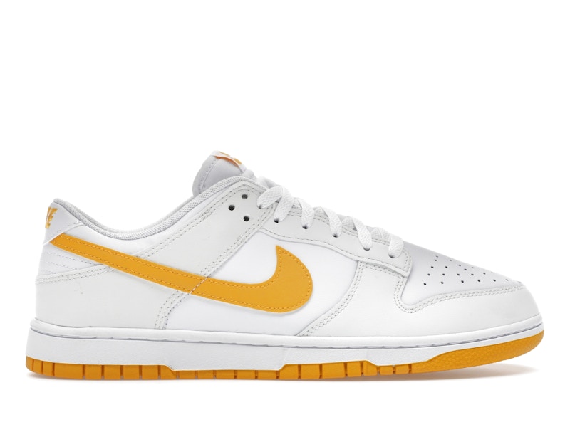 Nike Dunk Low White University Gold Men's - DV0831-110 - US