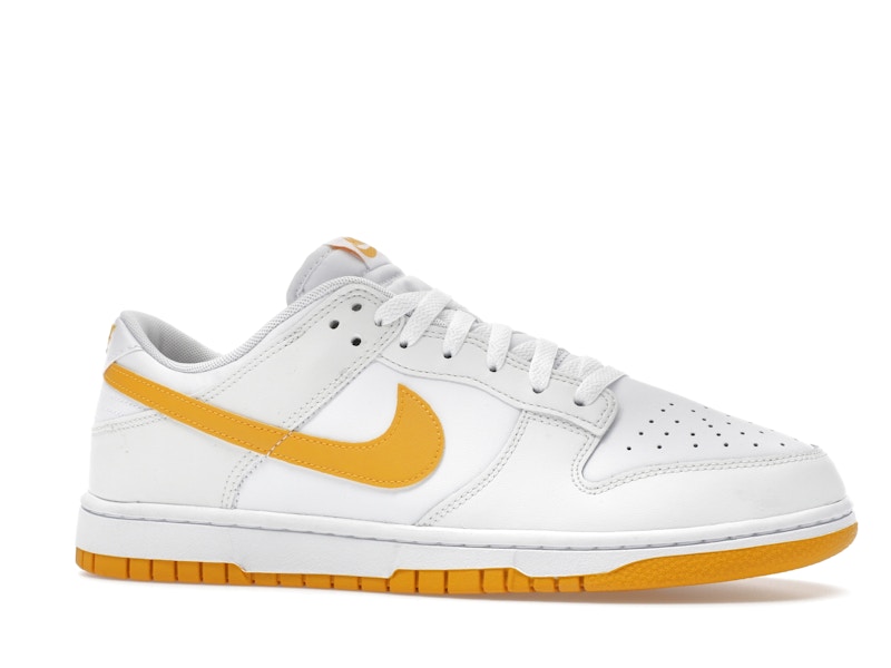 Nike Dunk Low White University Gold