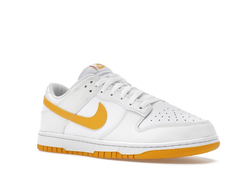 Nike Dunk Low White University Gold