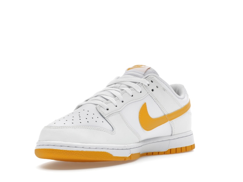 Nike Dunk Low White University Gold