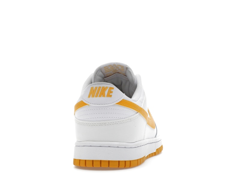 Nike Dunk Low White University Gold