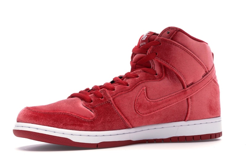 Nike dunk high red velvet Clearance