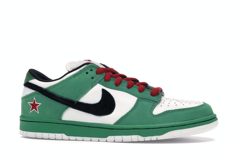 Nike dunk low heineken clearance