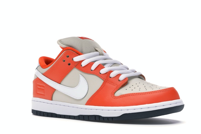 Orange box dunks clearance