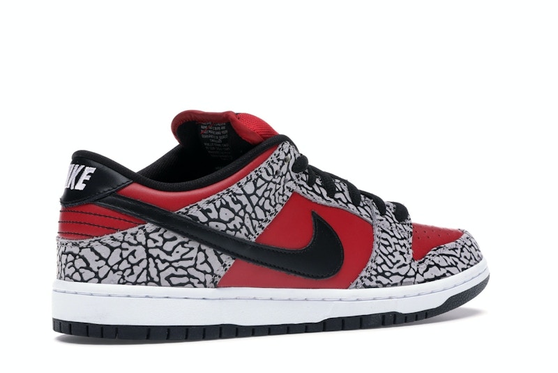 Red cement dunks clearance