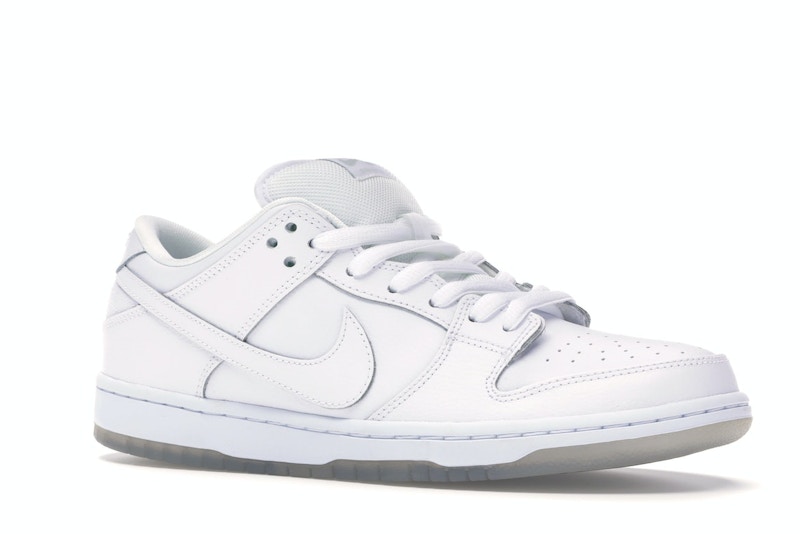 All white nike sb dunk low clearance