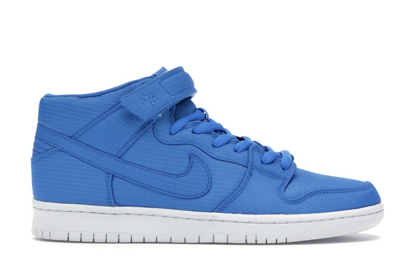 Nike sb dunk mid hot sale homme bleu