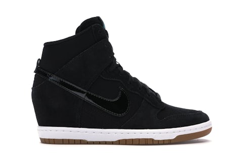 Nike Dunk Sky Hi Black Gum (Women's) 644877-011 US - Main Image