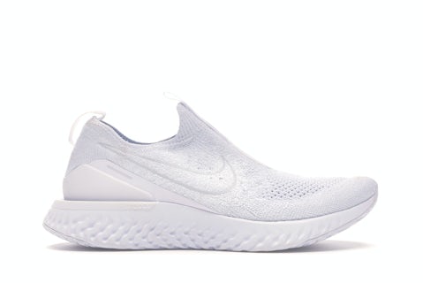 Nike Epic Phantom React Flyknit White Pure Platinum (Women's