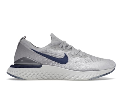 Nike Epic React Flyknit Vast Grey Coastal Blue Men's BQ8928