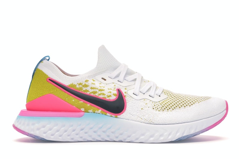 Nike epic react flyknit pink blast sale