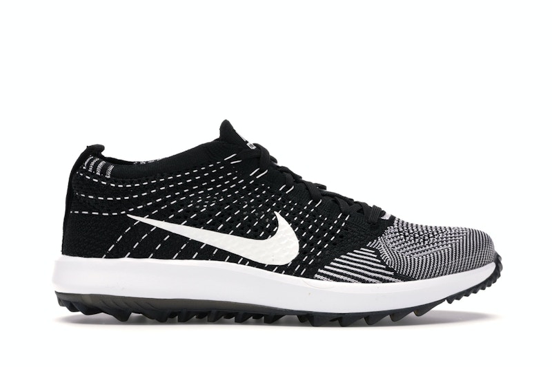 Flyknit racer g top golf shoes red