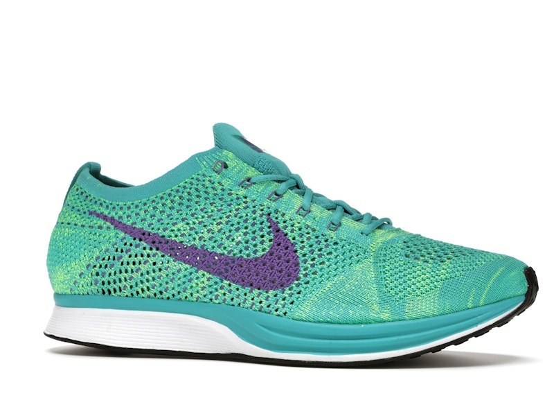 flyknit racer turquoise