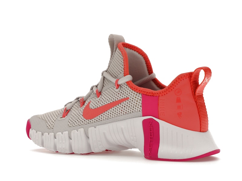 Nike Free Metcon 3 Vast Grey Fire Pink (Women's)