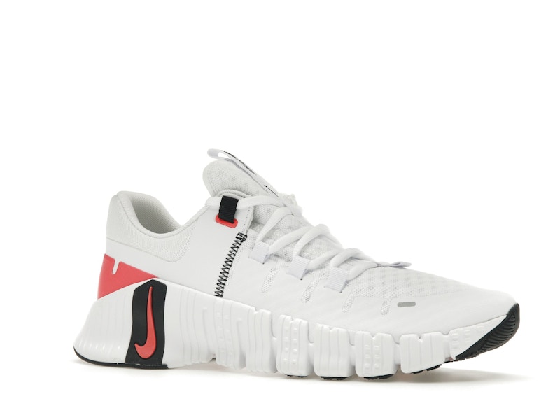 Nike Free Metcon 5 White Bright Crimson