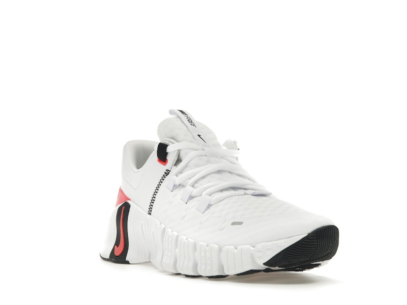 Nike Free Metcon 5 White Bright Crimson