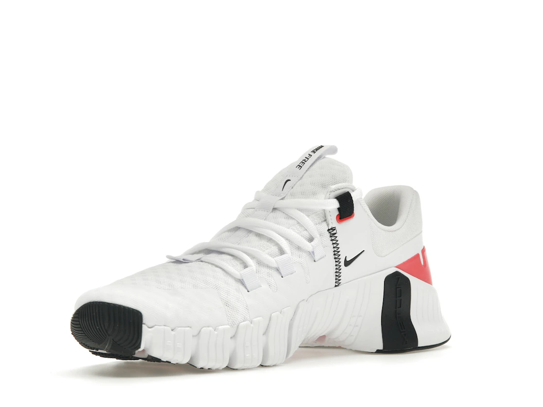Nike Free Metcon 5 White Bright Crimson