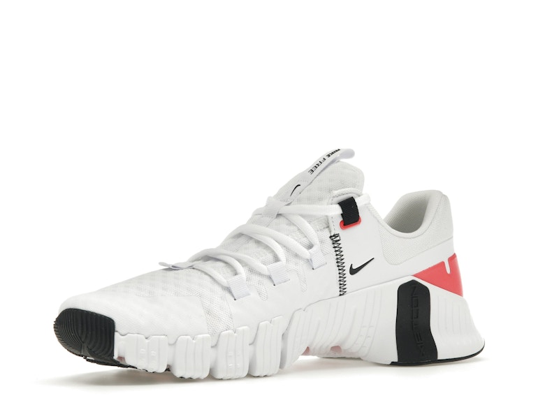Nike Free Metcon 5 White Bright Crimson
