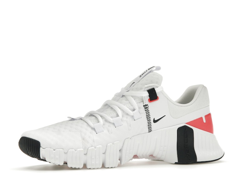 Nike Free Metcon 5 White Bright Crimson
