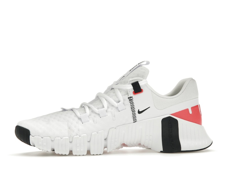 Nike Free Metcon 5 White Bright Crimson
