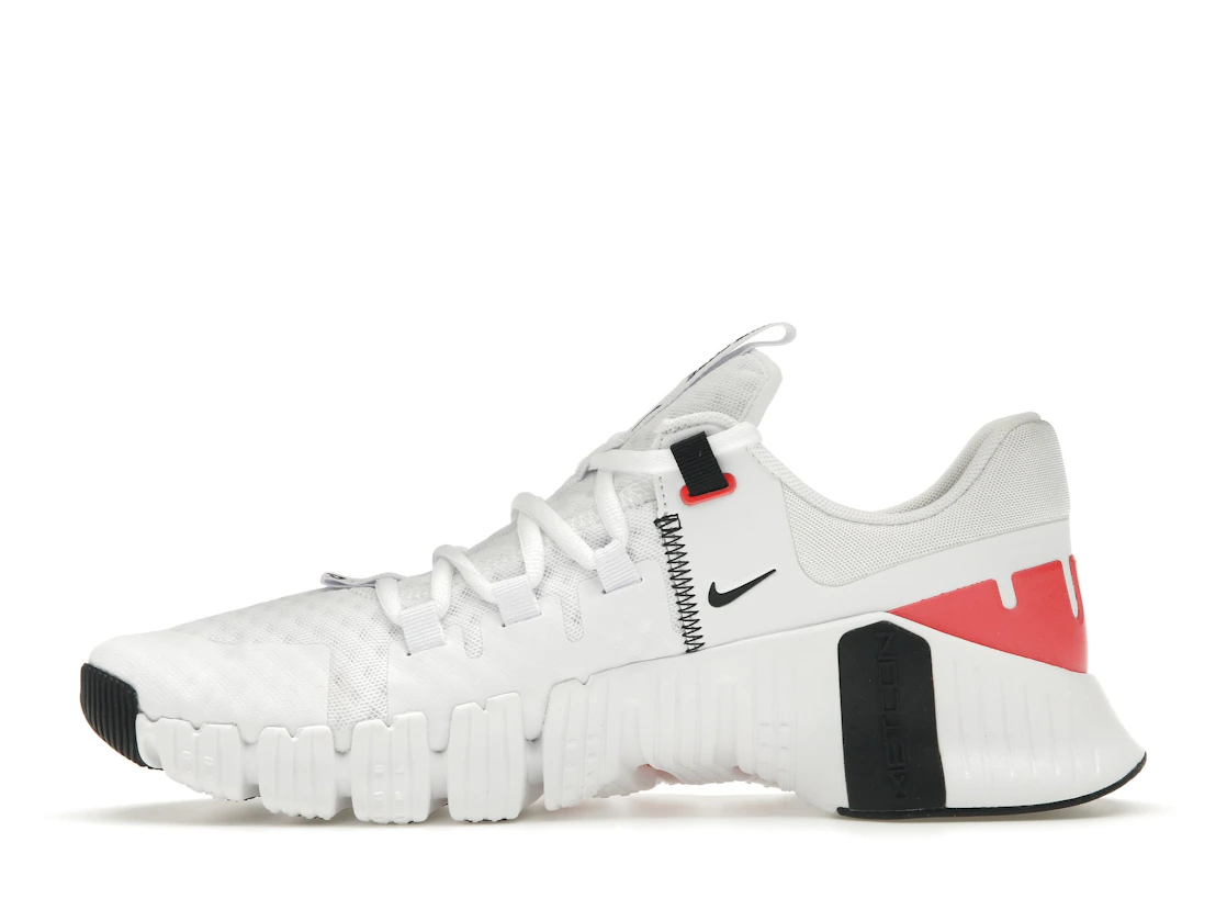 Nike Free Metcon 5 White Bright Crimson