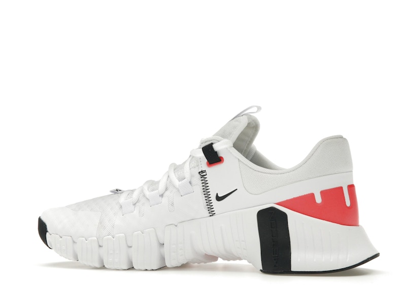 Nike Free Metcon 5 White Bright Crimson