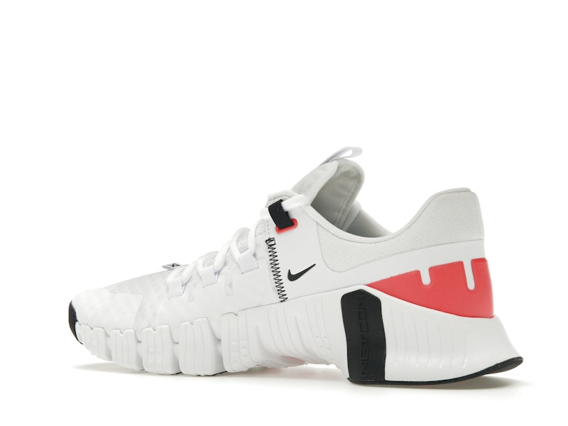 Nike Free Metcon 5 White Bright Crimson