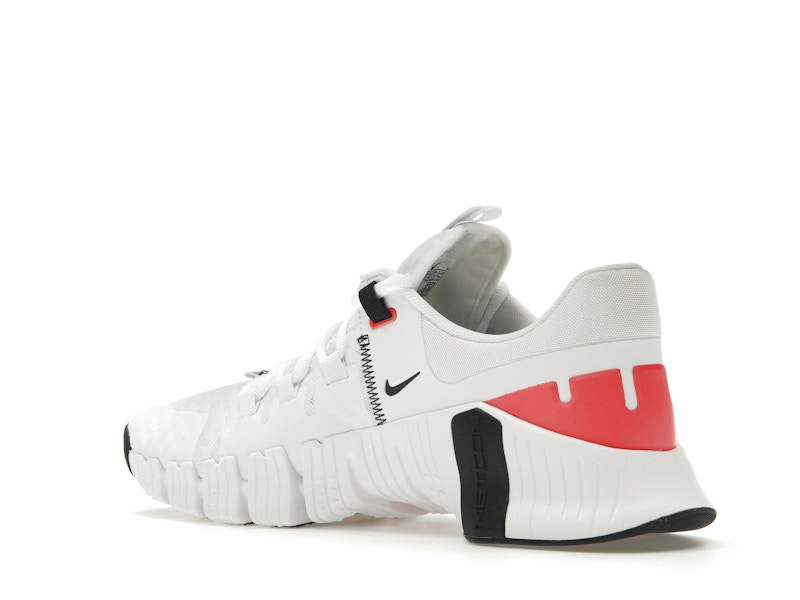 Nike Free Metcon 5 White Bright Crimson