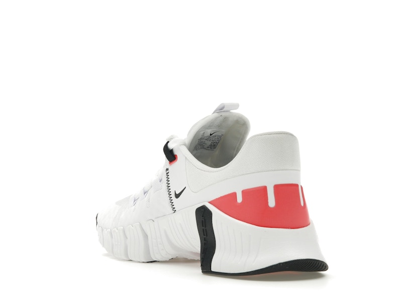 Nike Free Metcon 5 White Bright Crimson