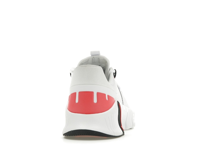 Nike Free Metcon 5 White Bright Crimson