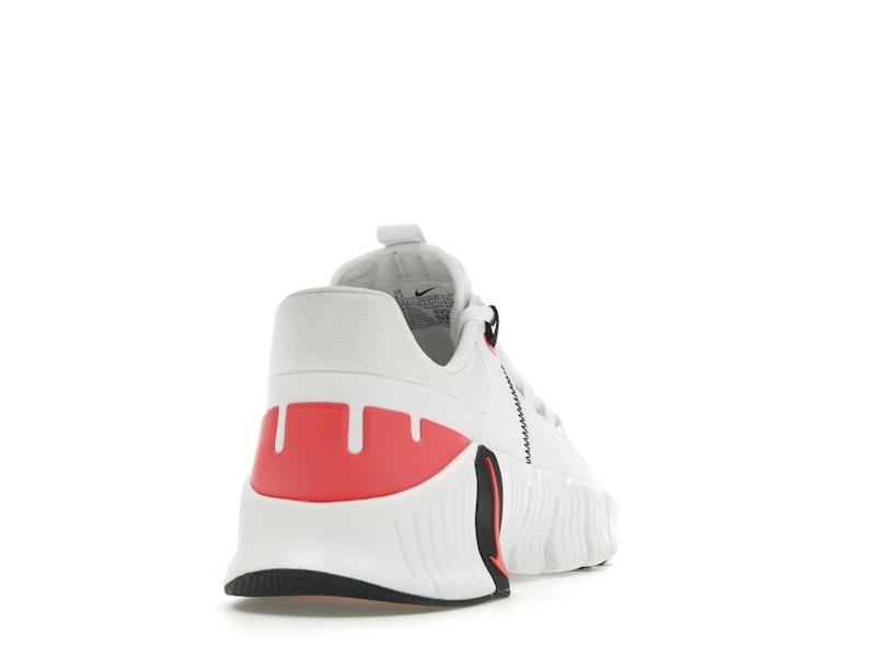 Nike Free Metcon 5 White Bright Crimson