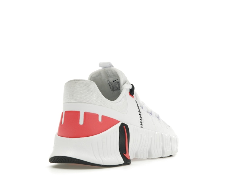 Nike Free Metcon 5 White Bright Crimson