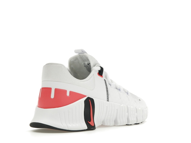 Nike Free Metcon 5 White Bright Crimson