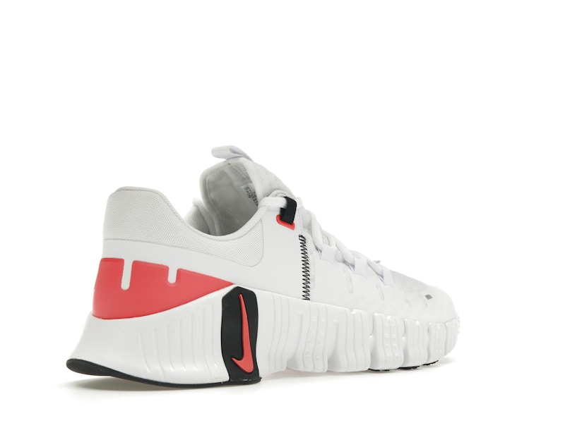 Nike Free Metcon 5 White Bright Crimson