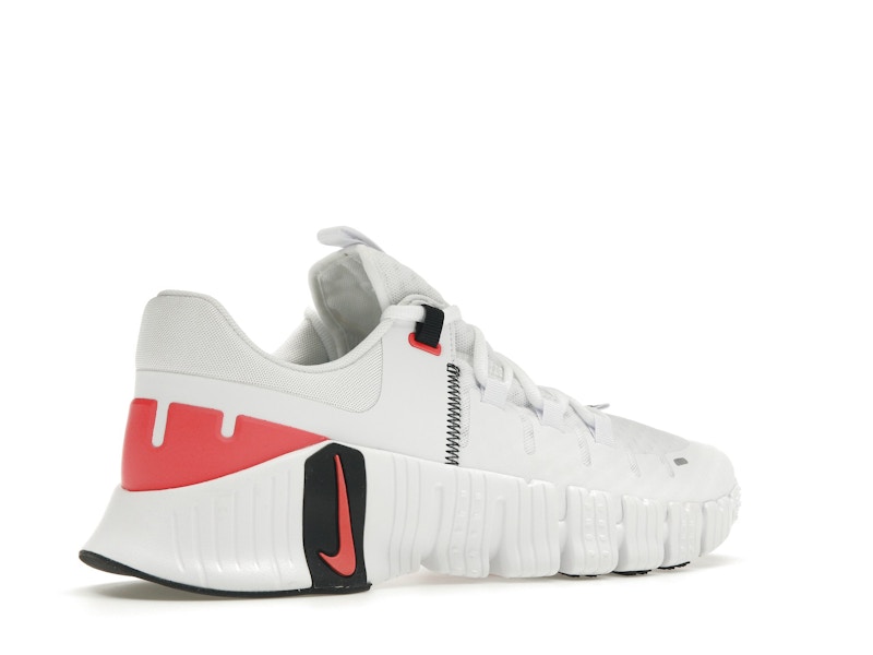 Nike Free Metcon 5 White Bright Crimson