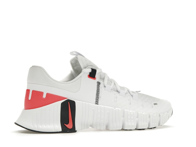 Nike Free Metcon 5 White Bright Crimson