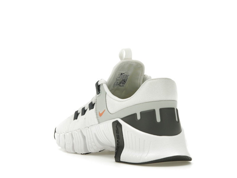 Nike Free Metcon 5 White Bright Mandarin