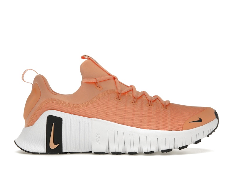 Nike Free Metcon 6 Apricot Agate White Black Men's - FJ7127-800 - US
