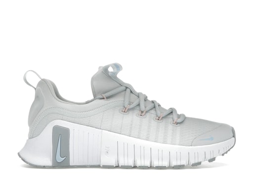 Nike Free Metcon 6 Photon Dust Light Smoke Grey Summit White Metallic Silver (Women's) 0