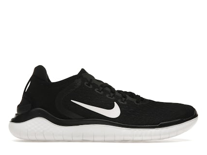 Nike Free RN 2018 Negro Blanco (de mujer) 942837-001 US