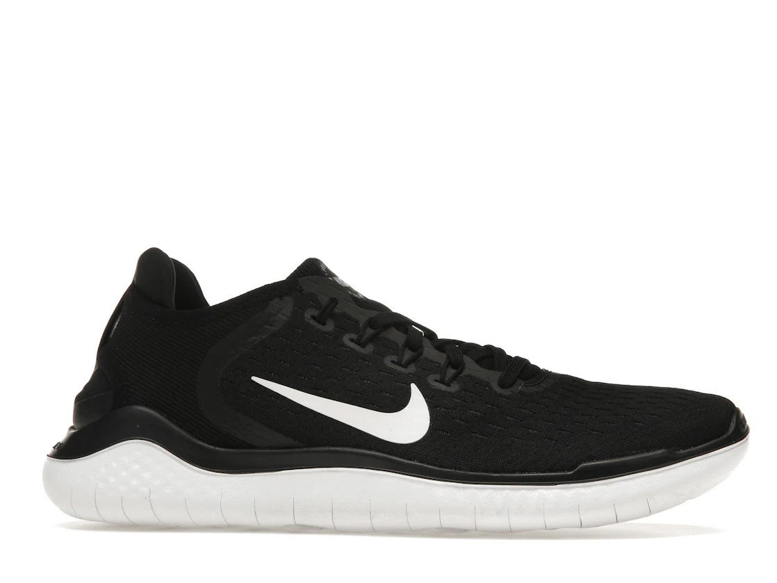 Nike Free RN 2018 Black White (Women's)