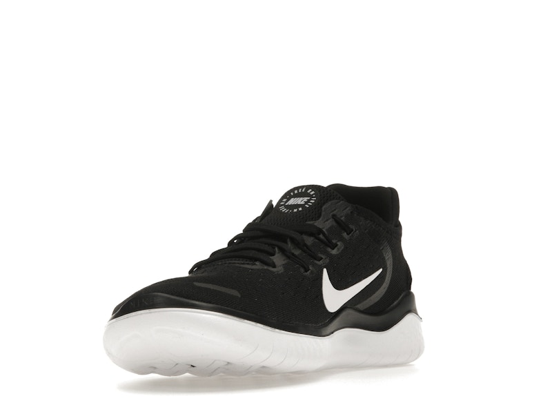 Nike Free RN 2018 Black White  (Women's)