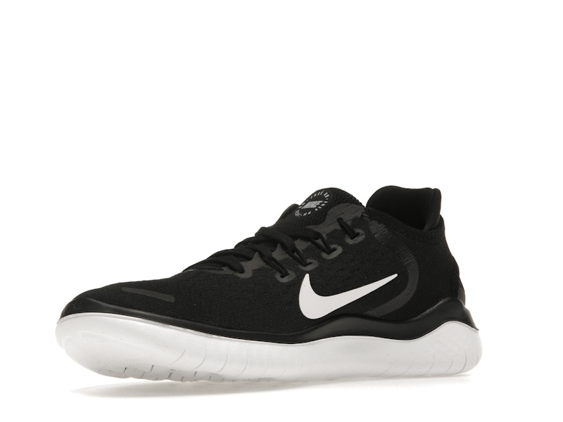 Nike Free RN 2018 Black White  (Women's)