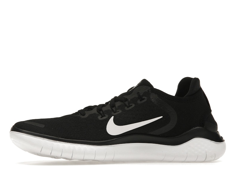 Nike Free RN 2018 Black White  (Women's)
