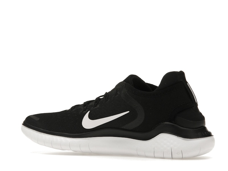 Nike Free RN 2018 Black White  (Women's)