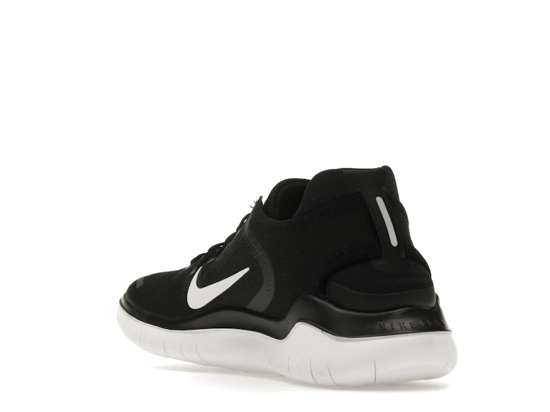 Nike Free RN 2018 Black White  (Women's)