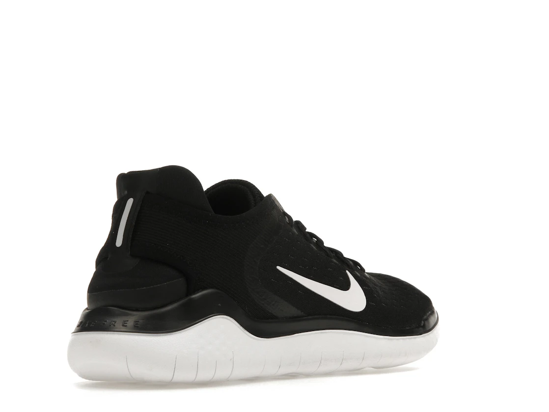 Nike Free RN 2018 Black White (Women's)